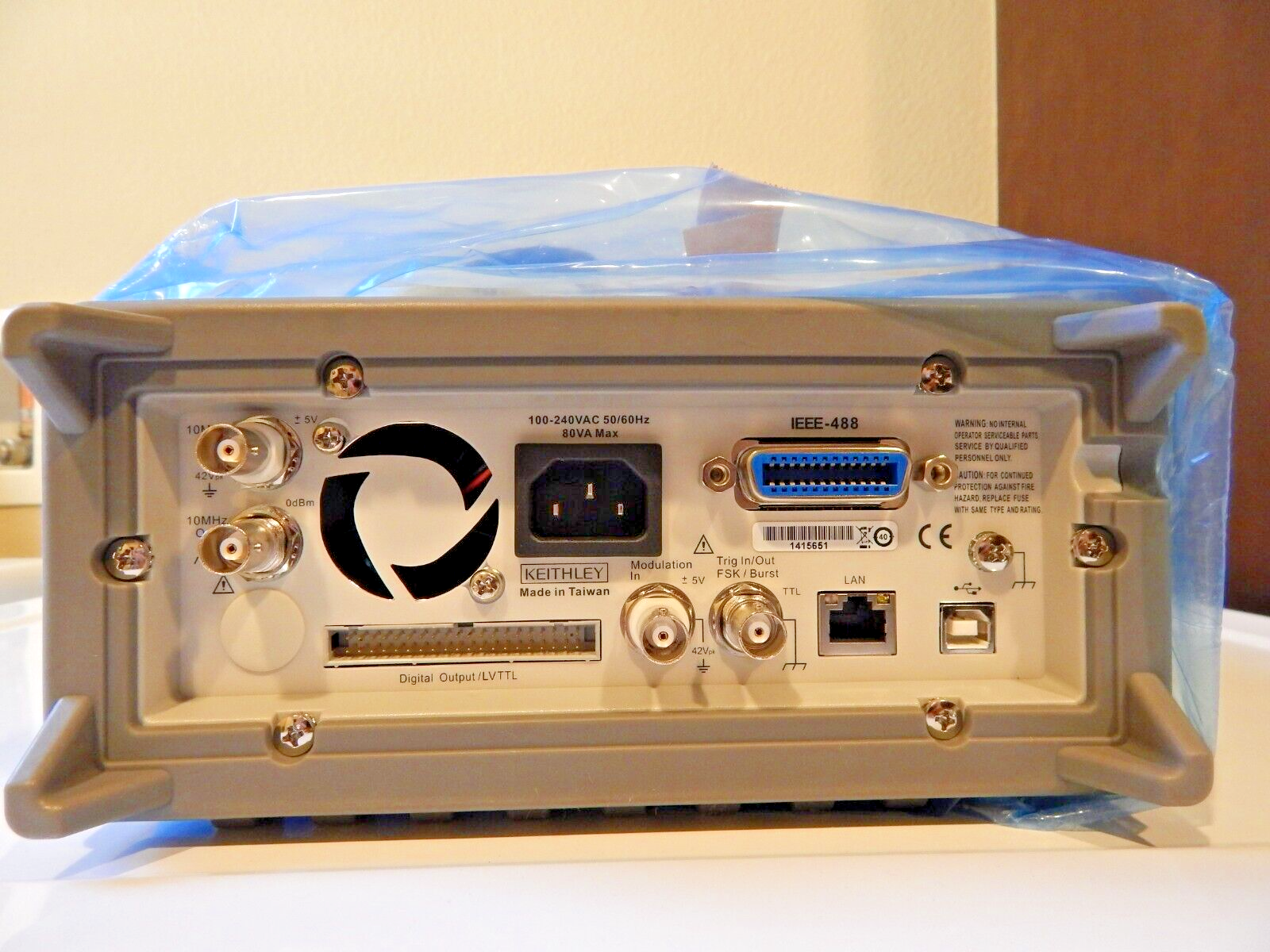 Keithley 3390 Arbitrary Waveform/Function Generator, 50 MHz, NEW Keithley 3390 Arbitrary Waveform/Function Generator, 50 MHz, NEW